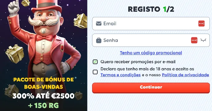 Megarich Casino login